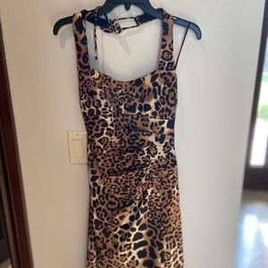 CACHE leopard dress